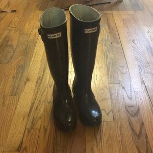 Hunter rain boots
